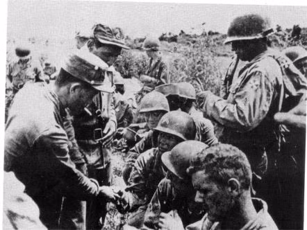 Khoảng 1000 lính sinh viên của Hàn Quốc trong thời gian đầu cuộc chiến tranh cũng được tuyển chọn để đưa sang Nhật huấn luyện, đơn vị này sau đó đã thành mũi xung kích đổ bộ vào Incheon để thay đổi cục diện của giai đoạn đầu cuộc chiến. Nguồn ảnh: Chosul.