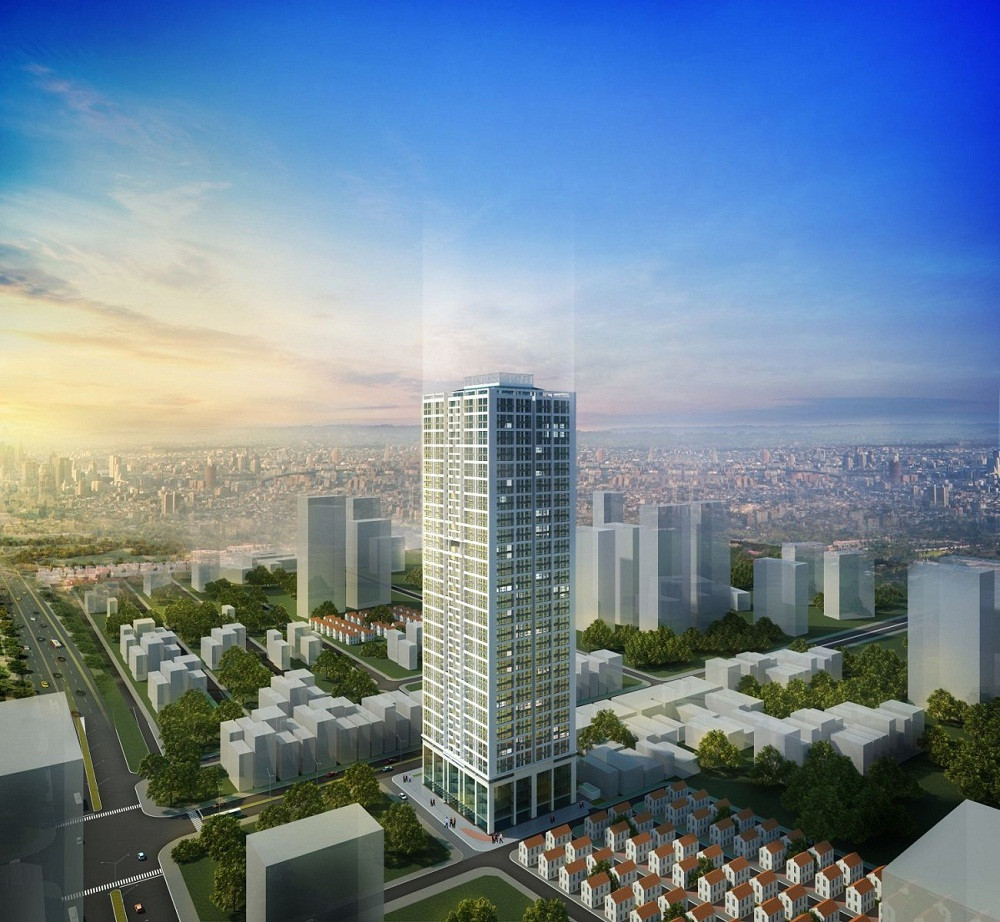 Tokyo Tower tọa lạc tại số 48 Vạn Phúc, Hà Đông do Vinafor – Tổng công ty lâm nghiệp Việt Nam, Công ty CP xây dựng Sông Đà 1.01 và Công ty cổ phần thương mại Hoàng Vương làm chủ đầu tư. Ảnh: Chungcugroup.