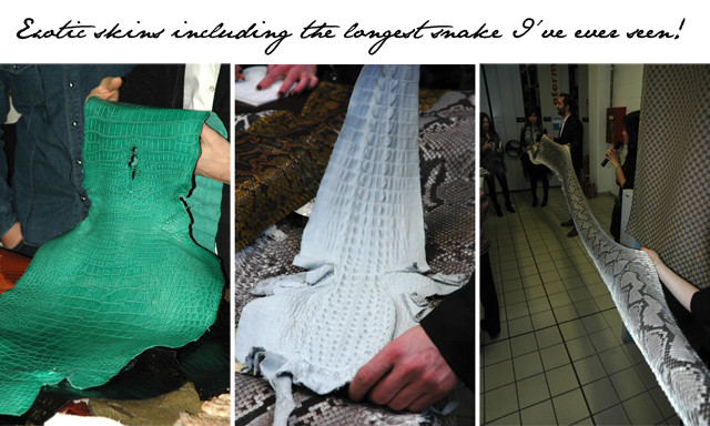 Công đoạn chuẩn bị da cá sấu cho những túi xách đắt đỏ.