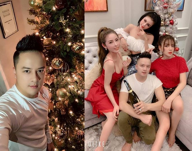 Cao Thái Sơn cũng hoàn tất việc trang trí nhà đón Noel từ sớm. Ảnh: Tiền phong.