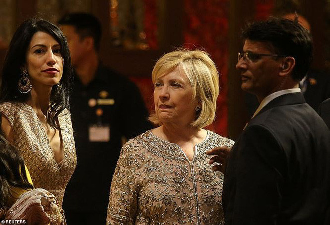 Khách mời đến dự tiệc trước lễ cưới gồm có những nhân vật nổi tiếng trong làng giải trí như ca sĩ Beyoncé cho đến chính trị gia cựu Ngoại trưởng Mỹ Hillary Clinton. Ảnh: Reuters.