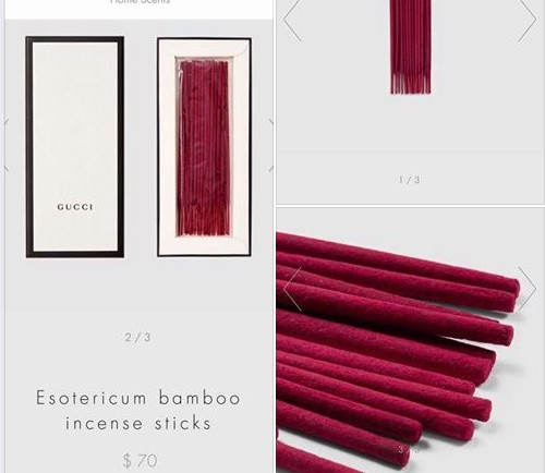 Dụng ý của Gucci đơn giản là sản xuất sản phẩm tạo mùi hương đơn thuần, như tinh dầu hay nến thơm.