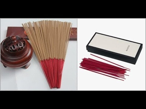 Tuy nhiên, thiết kế của nó khiến nhiều người lầm tưởng nó là nhang cúng như ở Việt Nam.