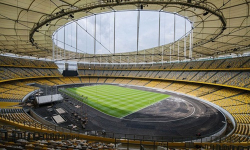 Đây là sân vận động lớn nhất Đông Nam Á, lớn thứ hai châu Á sau sân Mồng Một tháng Năm của CHDCND Triều Tiên. Ảnh: Getty Images.