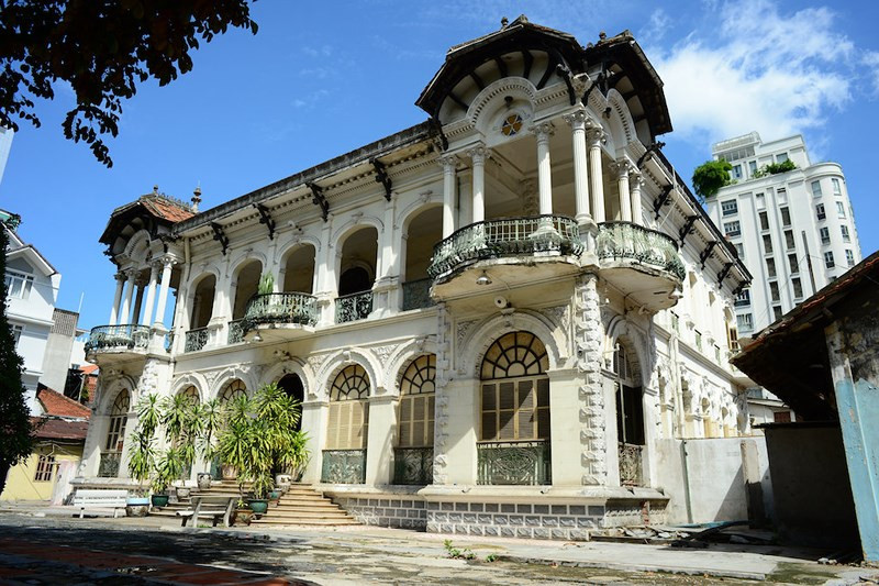 Biệt thự 110- 112 Võ Văn Tần được Công ty Cổ phần Minerva mua lại vào cuối năm 2015 với giá trị 35 triệu USD (gần 800 tỷ đồng). Ảnh: Plo.