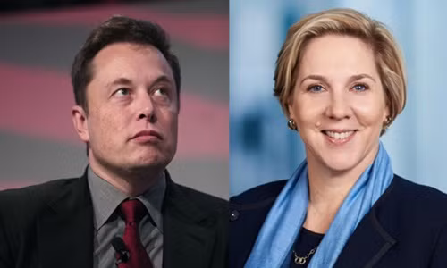 Theo một tuyên bố mới đây của Hãng xe điện Tesla, bà Robyn Denholm là người thay thế vị trí Chủ tịch Hội đồng quản trị của tỷ phú Elon Musk, người sáng lập Tesla. Ảnh: CNBC.