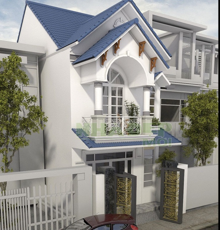 Các đường nét kiến trúc làm toát lên thần thái duyên dáng, sang trọng. Ảnh: Nhadepmoi.