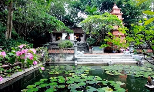 Thiết kế hồ sen dân dã, mát mẻ cho sân vườn. Ảnh: Kinhtedothi.
