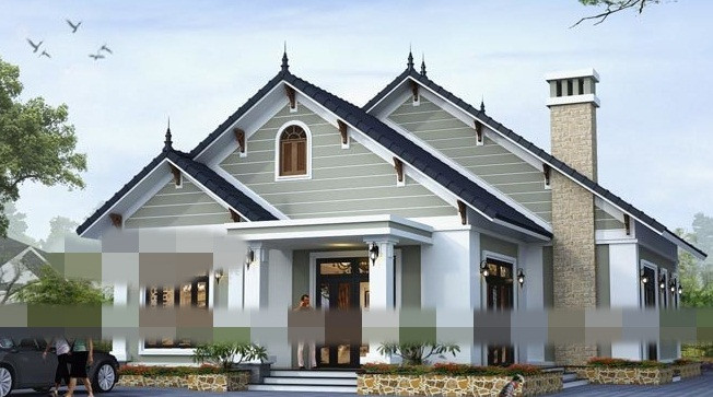 Gam màu trầm trắng – xám mang đến cảm giác yên tĩnh, nhẹ nhàng. Ảnh: Vinavic.