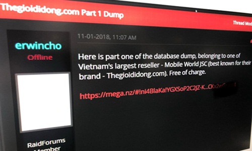 TGDD phu nhan bi lo thong tin, khach van lo lang, ngung mua hang