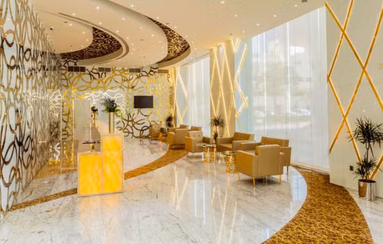 Các phòng trên cao có góc nhìn 360 độ quan sát toàn cảnh TP Dubai. Ảnh: CNN.