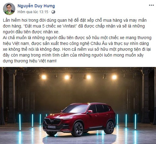 Dai gia Viet dat mua 5 o to VinFast giau co nao?