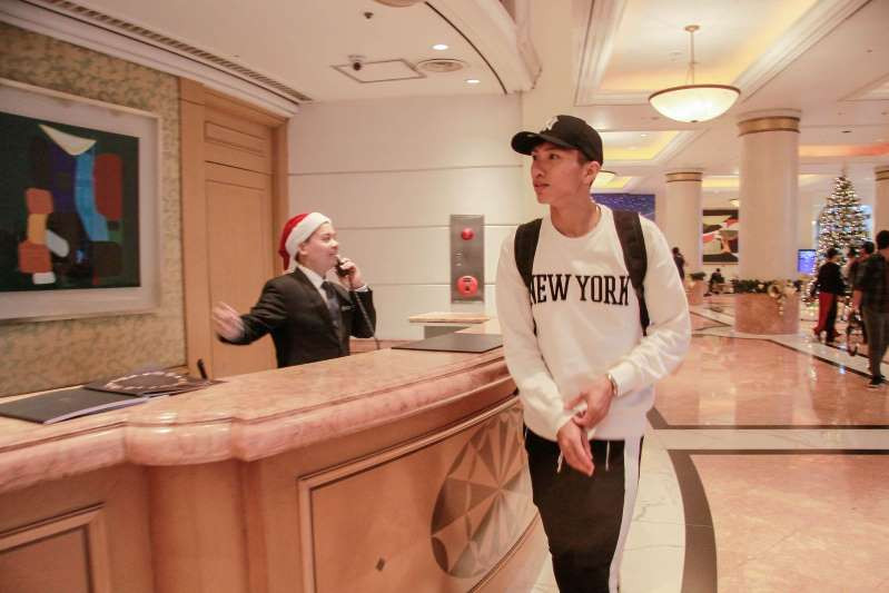 Khách sạn Daewoo Hà Nội tọa lạc trên đường Kim Mã, cách sân tập của các cầu thủ Việt Nam chừng 3km. Ảnh: Tiền phong.