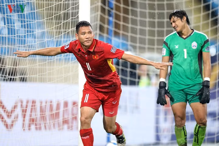 Tiền đạo Nguyễn Anh Đức.