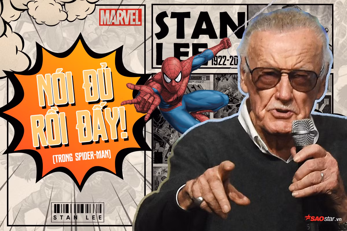 Vĩnh biệt cụ Stan Lee - huyền thoại của Marvel, dù không phải là một diễn viên thực thụ nhưng vẫn sở hữu hàng triệu người hâm mộ mong ngóng sự xuất hiện trong mỗi bộ phim siêu anh hùng nhà Marvel. Stan Lee Forever!