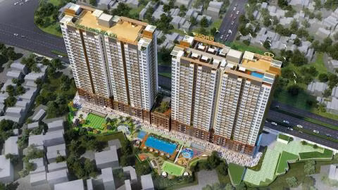 Theo đó, UBND TP HCM đề nghị giao Thanh tra TP chuyển toàn bộ hồ sơ vụ việc có liên quan đến dự án Đức Long Golden Land sang Cơ quan Cảnh sát điều tra Công an TP HCM để điều tra hoặc làm rõ trách nhiệm trước pháp luật của các tổ chức, cá nhân có liên quan qua các thời kỳ. Ảnh: Đức Long Golden Land.