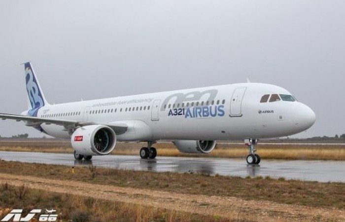 Máy bay A321neo có tổng chiều dài 44.51 mét. Ảnh: Airbus.