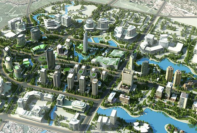 Theo tờ trình, trong phạm vi nghiên cứu quy hoạch chung đô thị Hòa Lạc có tổng số 75 dự án đầu tư xây dựng do tỉnh Hòa Bình và tỉnh Hà Tây (cũ) trước đây phê duyệt như: Khu vực Đại học quốc gia Hà Nội; Khu vực khu công nghệ cao; Khu vực đô thị; Khu đô thị Đông Xuân - Tiến Xuân; Khu vực đô thị Phú Cát - Hòa Thạch; Khu vực nông. Ảnh: Tiền phong.