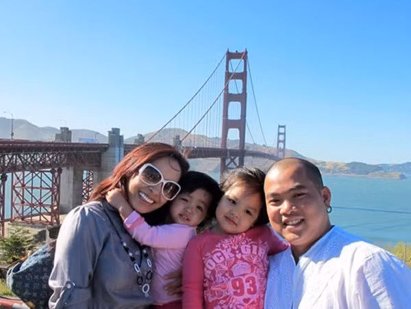 Bé Suli và Suti - con gái Thúy Hạnh và nhạc sĩ Minh Khang có tần suất du lịch dày đặc, trải dài khắp nước Mỹ cho đến Mexico. Ảnh: Yeutretho.