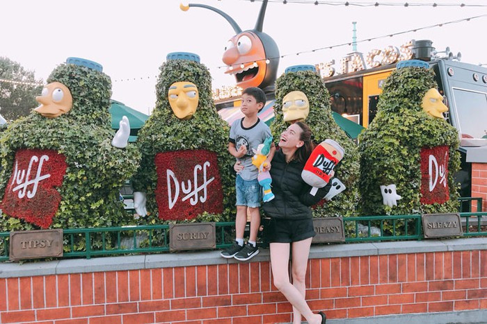  Hồ Ngọc Hà và doanh nhân Cường Đô la cũng không tiếc tay chi tiền cho con trai Subeo từ ăn mặc đến học hành. Ảnh: FBNV.