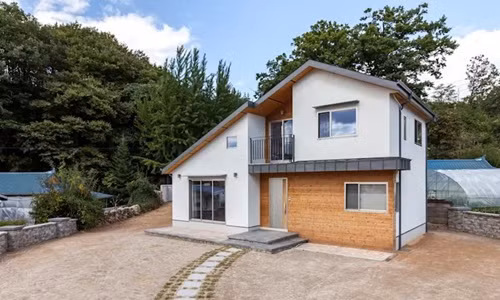 Nhà mái dốc theo phong cách Bắc Âu không có quá nhiều chi tiết phức tạp. Ảnh: Woodsun.