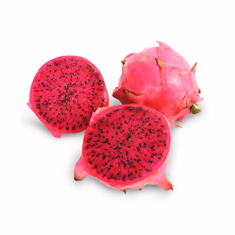 Theo một số người bán, thanh long ruột đỏ Đài Loan chỉ có vào thời điểm cuối năm. Ảnh: FB Huyền Hoàng.