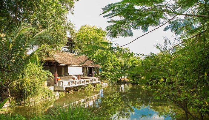 Không ít người liên tưởng căn nhà của Ánh Tuyết như một công viên hay khu du lịch sinh thái nào đó. Ảnh: Vietnamnet.