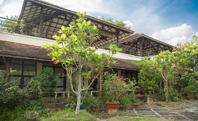 Đây là khu nhà vườn 7.000m2 của nữ danh ca Ánh Tuyết ở Củ Chi (TP HCM). Ảnh: Vietnamnet.