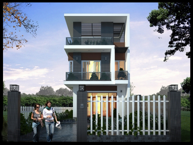 Hệ thống cây xanh bao phủ từ ban công mặt tiền đến sân thượng làm tăng thêm sức sống cho ngôi nhà và thân thiện môi trường. Ảnh: Xaynhasaigon.