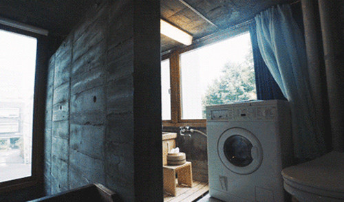 Phòng tắm bố trí ở tầng 3.