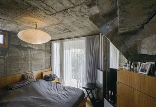 Tầng 4 là không gian phòng ngủ.