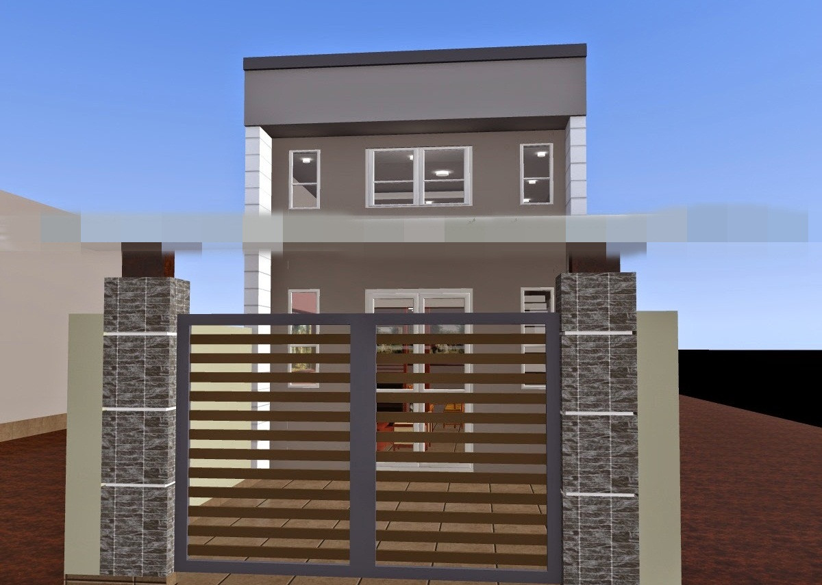 Nhà cấp 4 gồm 1 phòng khách, 1 phòng bếp+ăn, 1 phòng thờ và 2 phòng ngủ. Ảnh: Thietkeminhduc.