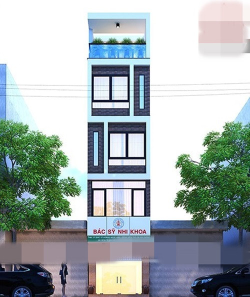 Nhà ống thiết kế nhiều cửa sổ nên khá thông thoáng, giảm bớt đi phần nào sự gò bó trong khuôn khổ nhà lô phố cao tầng. Ảnh: Housevn.