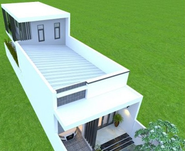 Mẫu thiết kế nhà 1 tầng có gác lửng nhỏ. Ảnh: Noithatmanhhe.