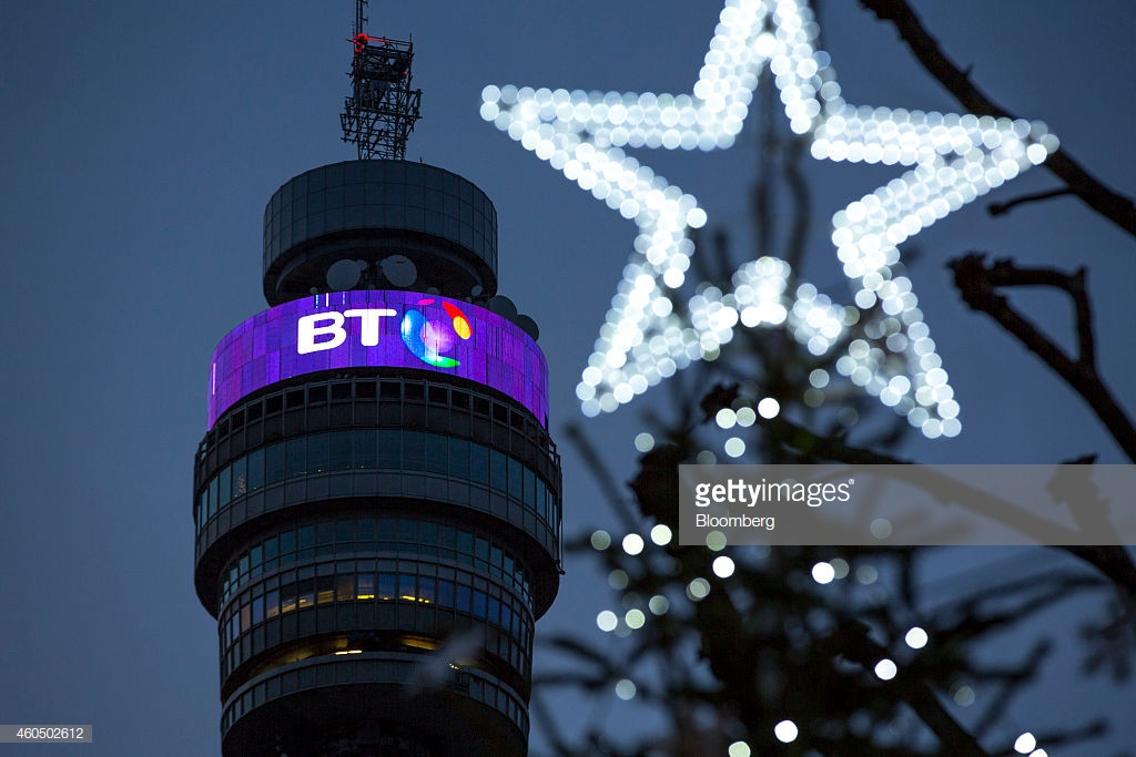 BT Tower (Anh) nổi tiếng với tên gọi Tháp truyền thông thuộc quyền sở hữu của tập đoàn BT Group, tọa lạc tại quận Fitzrovia với chiều cao 177 m. Ảnh: Getty Image.