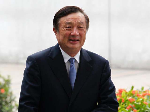 Ông Ren Zhengfei - người sáng lập Huawei sở hữu khối tài sản khổng lồ lên tới 3,3 tỷ USD. Ảnh: Reuters.