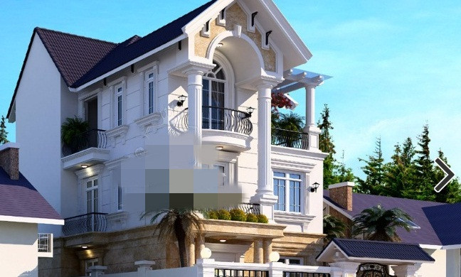 Biệt thự tân cổ điển được xem là xu hướng thiết kế hot nhất 2018. Ảnh: Kiensang.