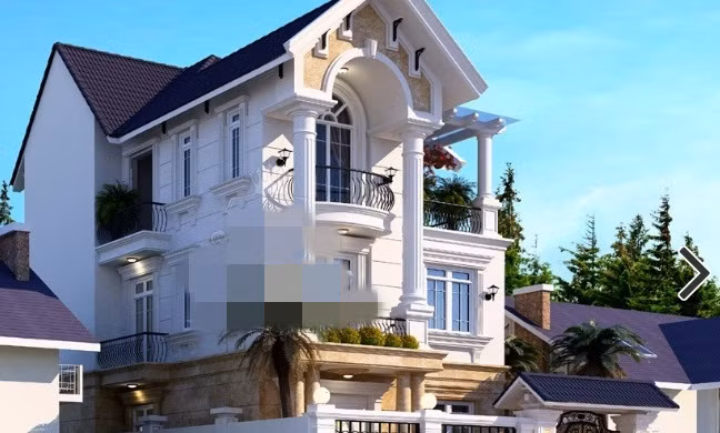 Biệt thự tân cổ điển được xem là xu hướng thiết kế hot nhất 2018. Ảnh: Kiensang.