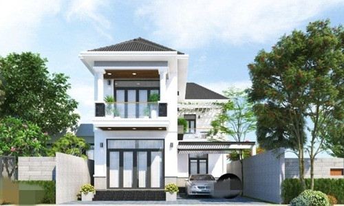 Biệt thự mái thái mang vẻ sang trọng và đặc biệt tạo được sự thoải mái hài hòa với không gian. Ảnh: Neohouse.