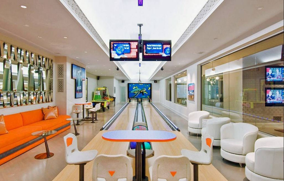 Phòng giải trí hiện đại.