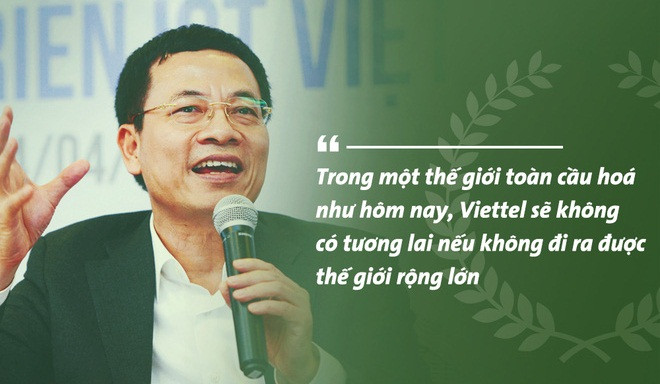 Phát biểu tại Đại hội Đảng bộ Viettel Global, ông Nguyễn Mạnh Hùng nhấn mạnh tương lai của tập đoàn phụ thuộc vào việc mở rộng đầu tư nước ngoài có thành công hay không. Ảnh: Cafebiz.