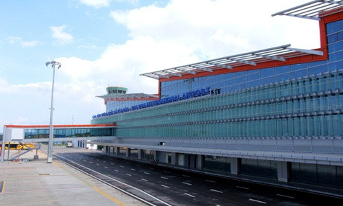 Toan canh san bay quoc te Van Don sap chinh thuc hoat dong