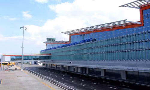 Toan canh san bay quoc te Van Don sap chinh thuc hoat dong