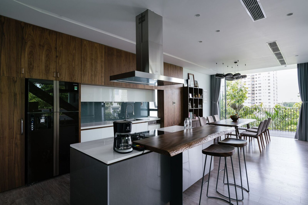 Tông xám cũng là màu mang đến cảm giác yên bình và giản đơn.