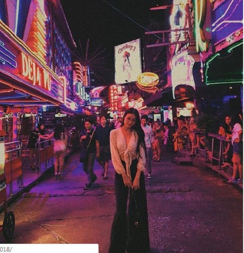 Người đẹp thường xuyên du lịch ở nhiều nước trên thế giới. Ảnh: Instagram Phuongkhanh.