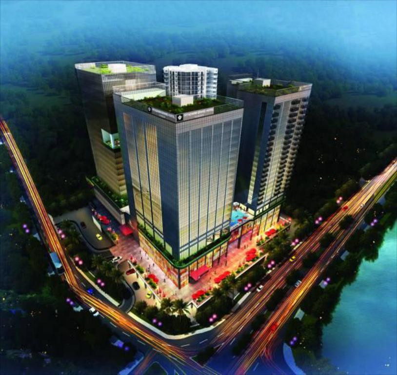 Khách sạn 5 sao này nằm cạnh hồ Kandawgyi thơ mộng và cách trung tâm 2,6 km.