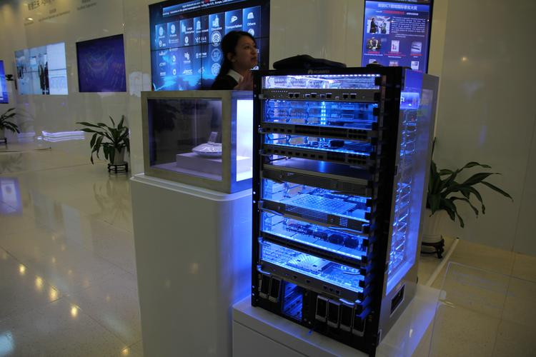 Khu vực trung tâm lưu trữ dữ liệu.