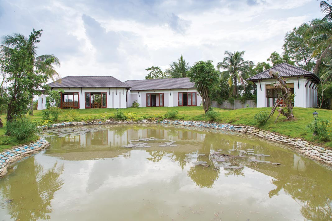 Ngôi nhà được xây theo kiểu nghỉ dưỡng, là nơi thư giãn cho gia đình vào dịp cuối tuần. Ảnh: Noithatmagazine.