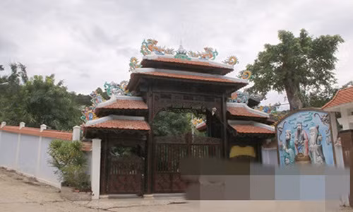 Biệt phủ của đại gia vàng Ngô Văn Quang nằm tại khu vực đồi Chim Chim (phường Hòa Hiệp Bắc, quận Liên Chiểu, Đà Nẵng). Ảnh: ConganTPHCM.