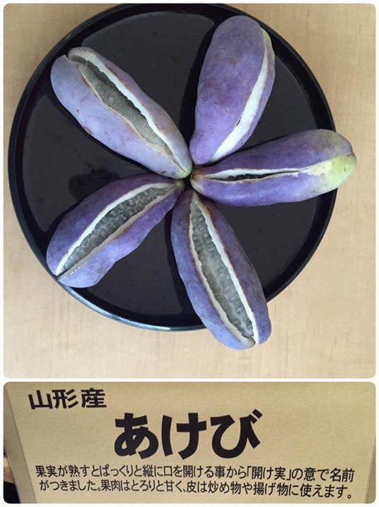 Ruột Akebi giống ruột của trái chanh dây nhưng khi ăn phải bỏ hạt. Ảnh: FB Quỳnh Thy.